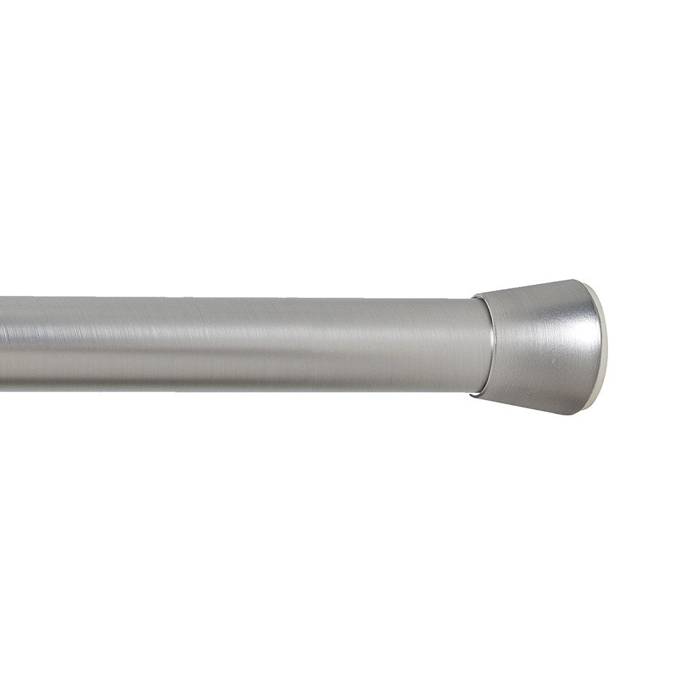 Barra extensÃ­vel multiuso a pressÃ£o sem furos, prata, Ã¸2,8 - 2,5 x 140 - 250 cm_0
