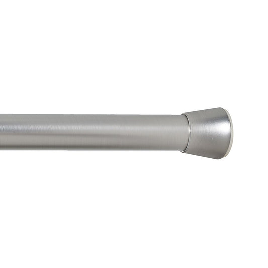Barra extensÃ­vel multiuso a pressÃ£o sem furos, prata, Ã¸2,8 - 2,5 x 140 - 250 cm_0