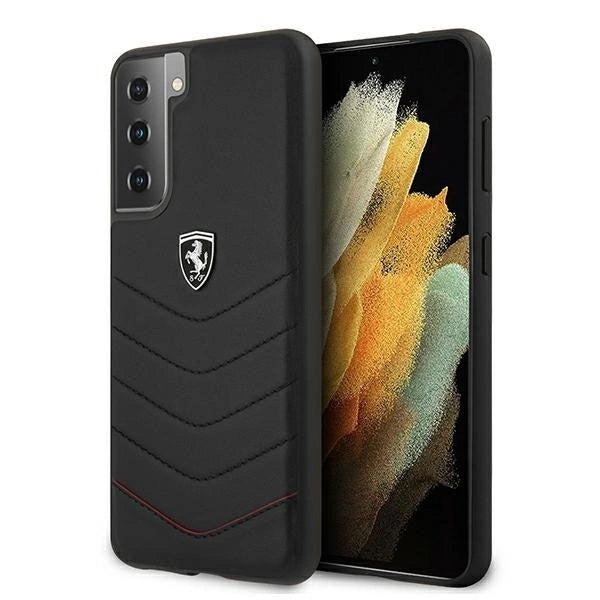 Ferrari FEHQUHCS21MBK S21+ G996 black/black hardcase Off Track Quilted_0