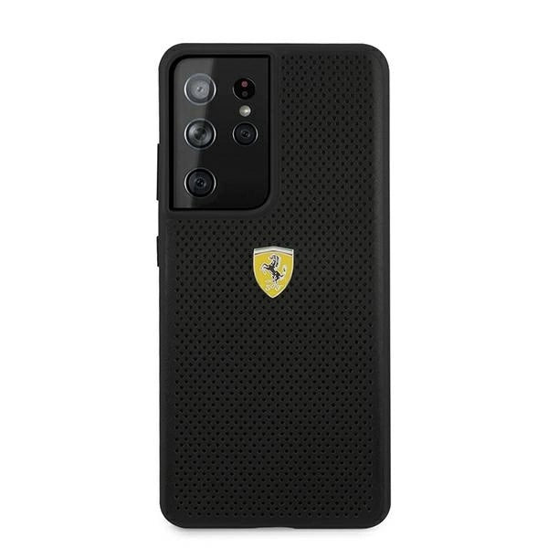 Ferrari FESPEHCS21LBK S21 Ultra G996 black/black hardcase On Track Perforated_2