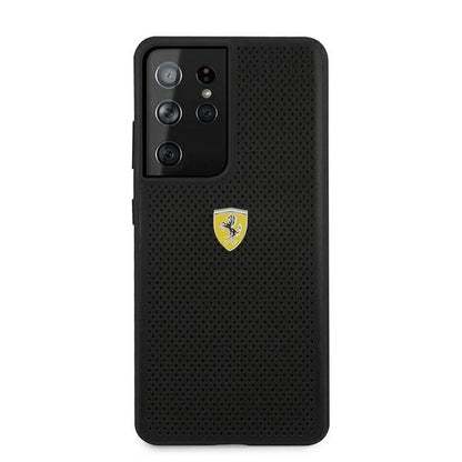 Ferrari FESPEHCS21LBK S21 Ultra G996 black/black hardcase On Track Perforated_2