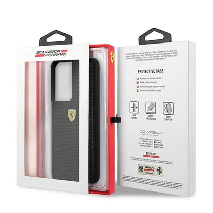 Ferrari FESPEHCS21LBK S21 Ultra G996 black/black hardcase On Track Perforated_7