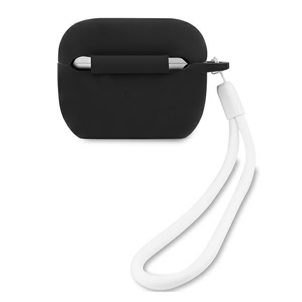 Guess GUACAPLSVSBW AirPods Pro cover black/white Silicone Vintage_1