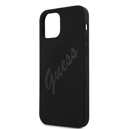 Guess GUHCP12LLSVSBK iPhone 12 Pro Max 6.7" black/black hardcase Script Vintage_5