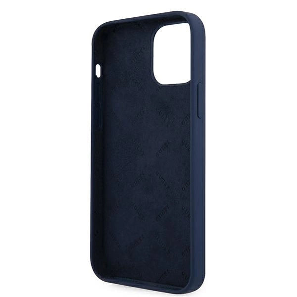 Guess GUHCP12LLSVSBL iPhone 12 Pro Max 6.7" blue/blue hardcase Script Vintage_6