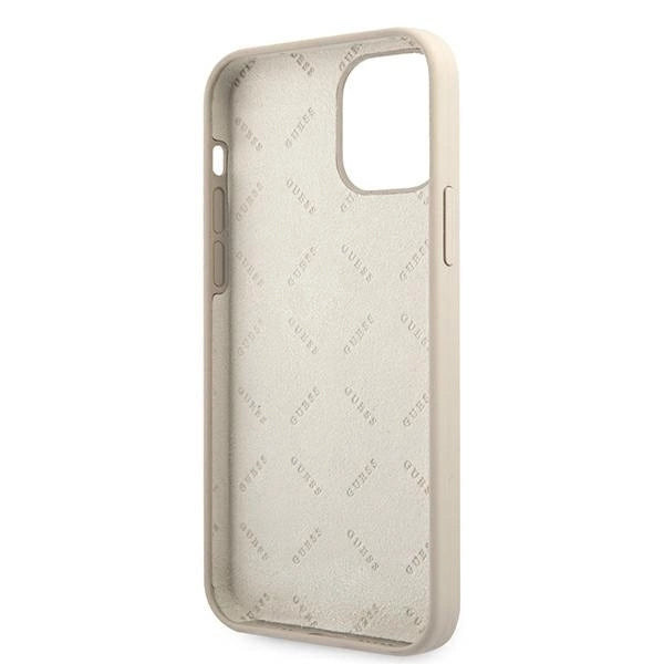Guess GUHCP12MLSVSGP iPhone 12/12 Pro 6.1" gray pink/grey pink hardcase Silicone Vintage_6