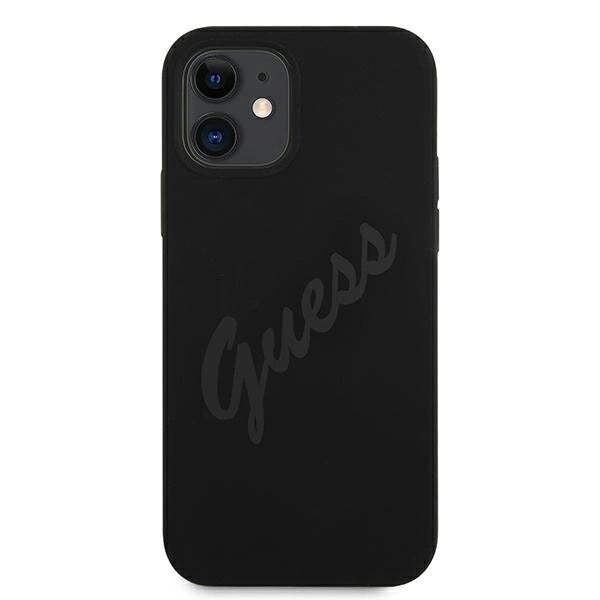 Guess GUHCP12SLSVSBK iPhone 12 mini 5.4&quot; black/black hardcase Script Vintage_2