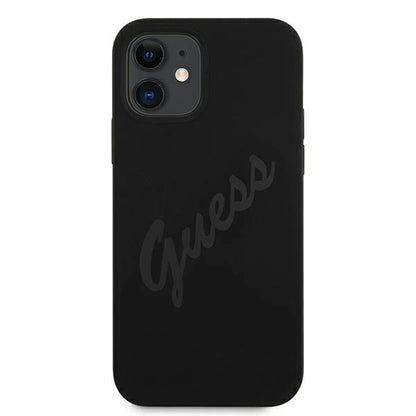 Guess GUHCP12SLSVSBK iPhone 12 mini 5.4&quot; black/black hardcase Script Vintage_2