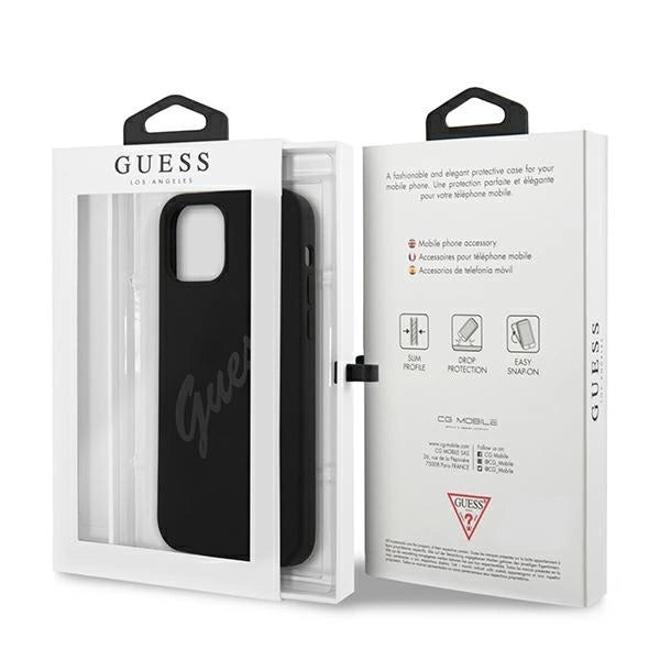 Guess GUHCP12SLSVSBK iPhone 12 mini 5.4&quot; black/black hardcase Script Vintage_7