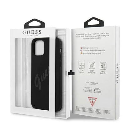 Guess GUHCP12SLSVSBK iPhone 12 mini 5.4&quot; black/black hardcase Script Vintage_7