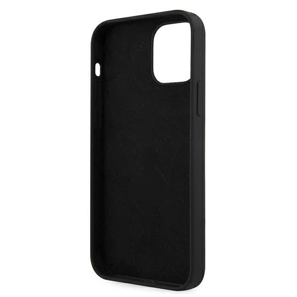 Guess GUHCP12SLSVSBW iPhone 12 mini 5.4" black and white hardcase Silicone Vintage_6