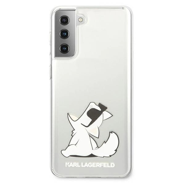 Karl Lagerfeld KLHCS21MCFNRC S21+ G996 hardcase transparent Choupette Fun_2