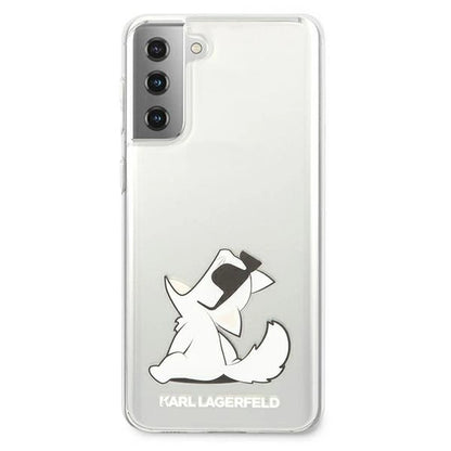 Karl Lagerfeld KLHCS21MCFNRC S21+ G996 hardcase transparent Choupette Fun_2