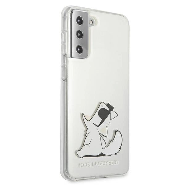 Karl Lagerfeld KLHCS21MCFNRC S21+ G996 hardcase transparent Choupette Fun_3