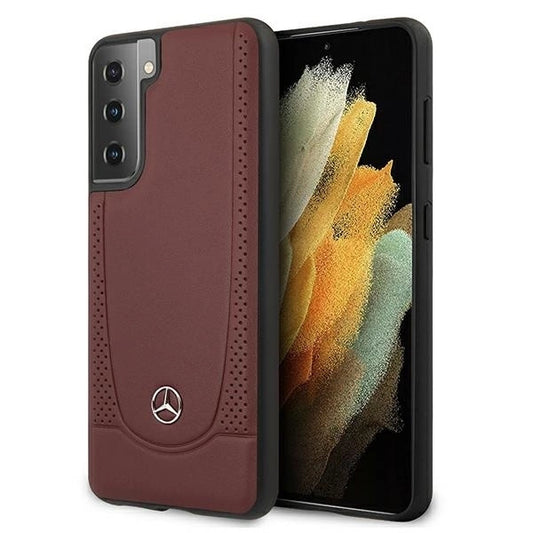 Mercedes MEHCS21MARMRE S21+ G996 czerwony/red hardcase Urban Line_0