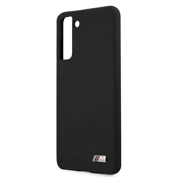 Etui BMW BMHCS21MMSILBK S21+ G996 czarny/black Silicone M Collection_5