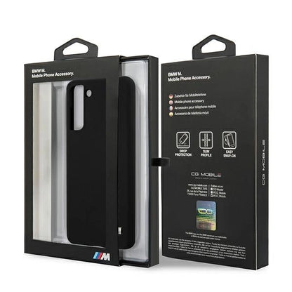 Etui BMW BMHCS21MMSILBK S21+ G996 czarny/black Silicone M Collection_7