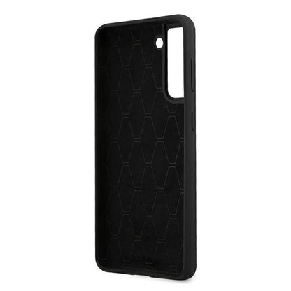 Etui BMW BMHCS21MSIVTBK S21+ G996 czarny/black Silicone Stripes M Collection_6