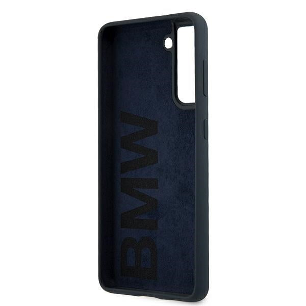 Etui BMW BMHCS21SSILNA S21 G991 granatowy/navy hardcase Silicone Signature_6