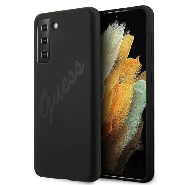 Guess GUHCS21MLSVSBK S21+ G996 black/black hardcase Script Vintage_0