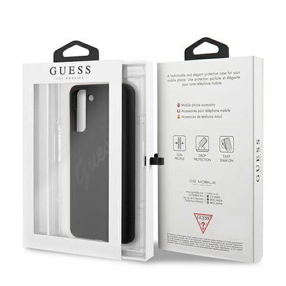Guess GUHCS21MLSVSBK S21+ G996 black/black hardcase Script Vintage_7