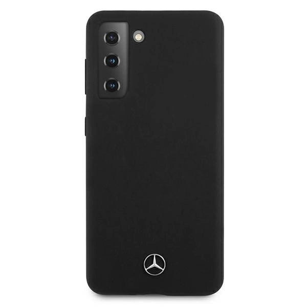 Mercedes MEHCS21MSILBK S21+ G996 czarny/black hardcase Silicone Line_2