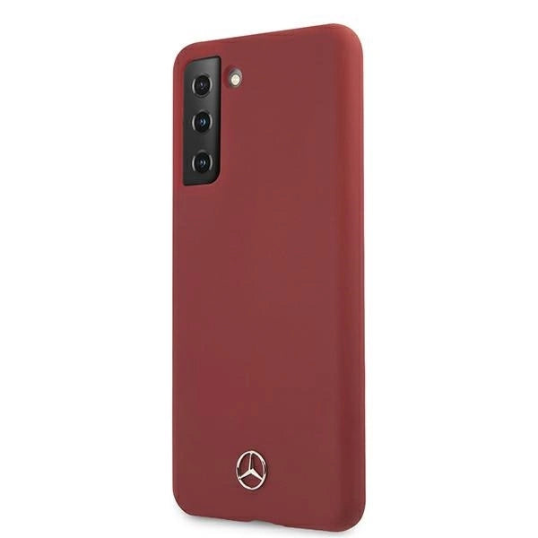 Mercedes MEHCS21MSILRE S21+ G996 czerwony/red hardcase Silicone Line_1
