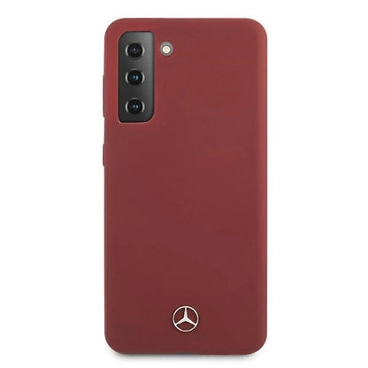 Mercedes MEHCS21MSILRE S21+ G996 czerwony/red hardcase Silicone Line_2
