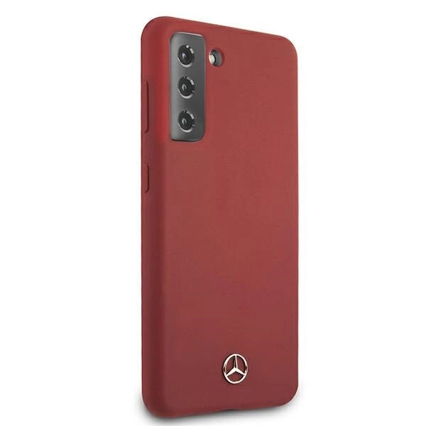 Mercedes MEHCS21MSILRE S21+ G996 czerwony/red hardcase Silicone Line_3