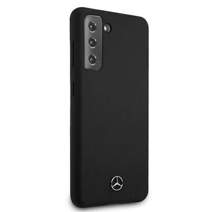 Mercedes MEHCS21SSILBK S21 G991 czarny/black hardcase Silicone Line_3