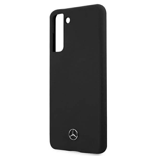 Mercedes MEHCS21SSILBK S21 G991 czarny/black hardcase Silicone Line_5