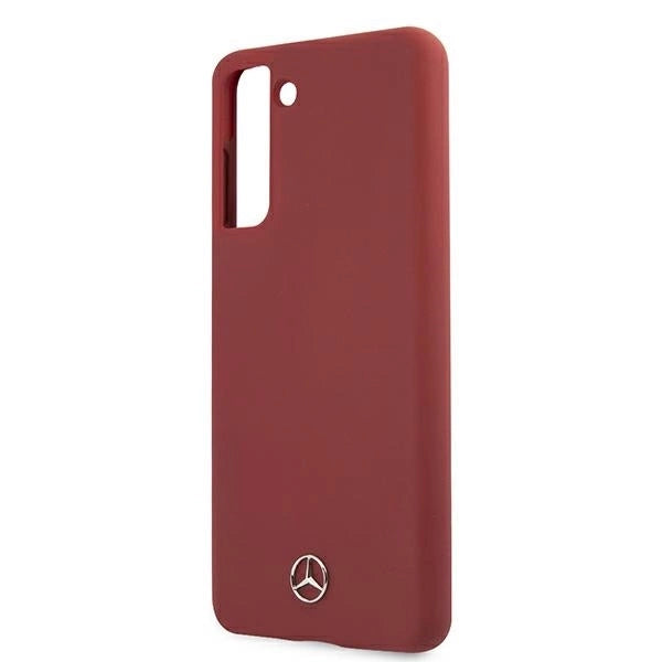 Mercedes MEHCS21SSILRE S21 G991 czerwony/red hardcase Silicone Line_5