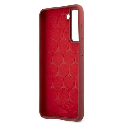 Mercedes MEHCS21SSILRE S21 G991 czerwony/red hardcase Silicone Line_6