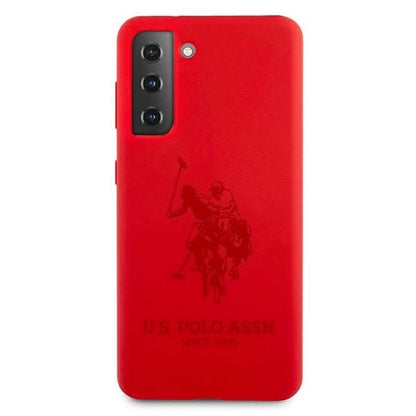 US Polo USHCS21MSLHRTRE S21+ G996 czerwony/red Silicone On Tone_2