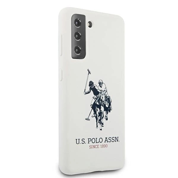 US Polo USHCS21MSLHRWH S21+ G996 biały/white Silicone Logo_3