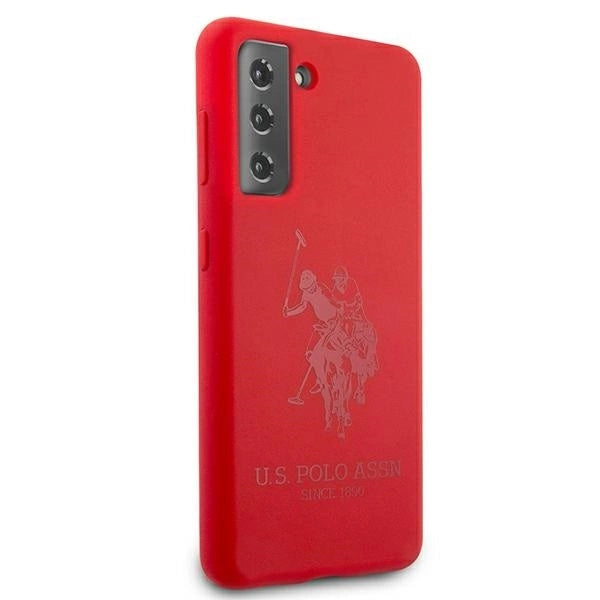 US Polo USHCS21SSLHRTRE S21 G991 czerwony/red Silicone On Tone_3