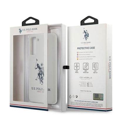 US Polo USHCS21SSLHRWH S21 G991 biały/white Silicone Logo_7