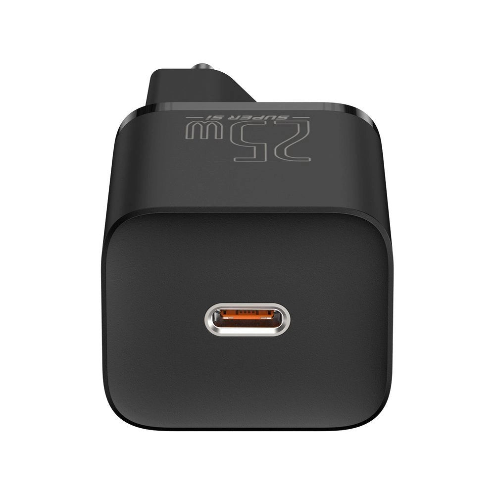 Baseus Super Si fast charger Quick Charge 3.0 Power Delivery 25W 3A + Cable USB Type C - USB Type C 3A 1m black (TZCCSUP-L01)_7