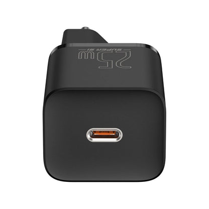 Baseus Super Si fast charger Quick Charge 3.0 Power Delivery 25W 3A + Cable USB Type C - USB Type C 3A 1m black (TZCCSUP-L01)_7