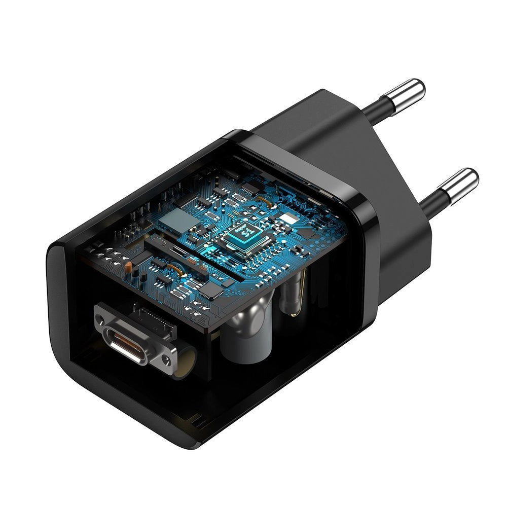 Baseus Super Si fast charger Quick Charge 3.0 Power Delivery 25W 3A + Cable USB Type C - USB Type C 3A 1m black (TZCCSUP-L01)_17