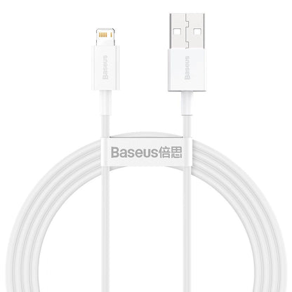 Baseus Superior USB - Lightning cable 2.4A 1.5 m White (CALYS-B02)_0