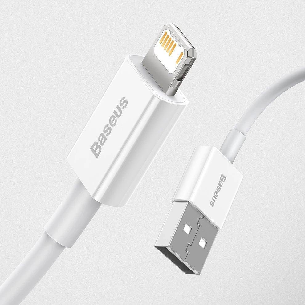 Baseus Superior USB - Lightning cable 2.4A 1.5 m White (CALYS-B02)_22