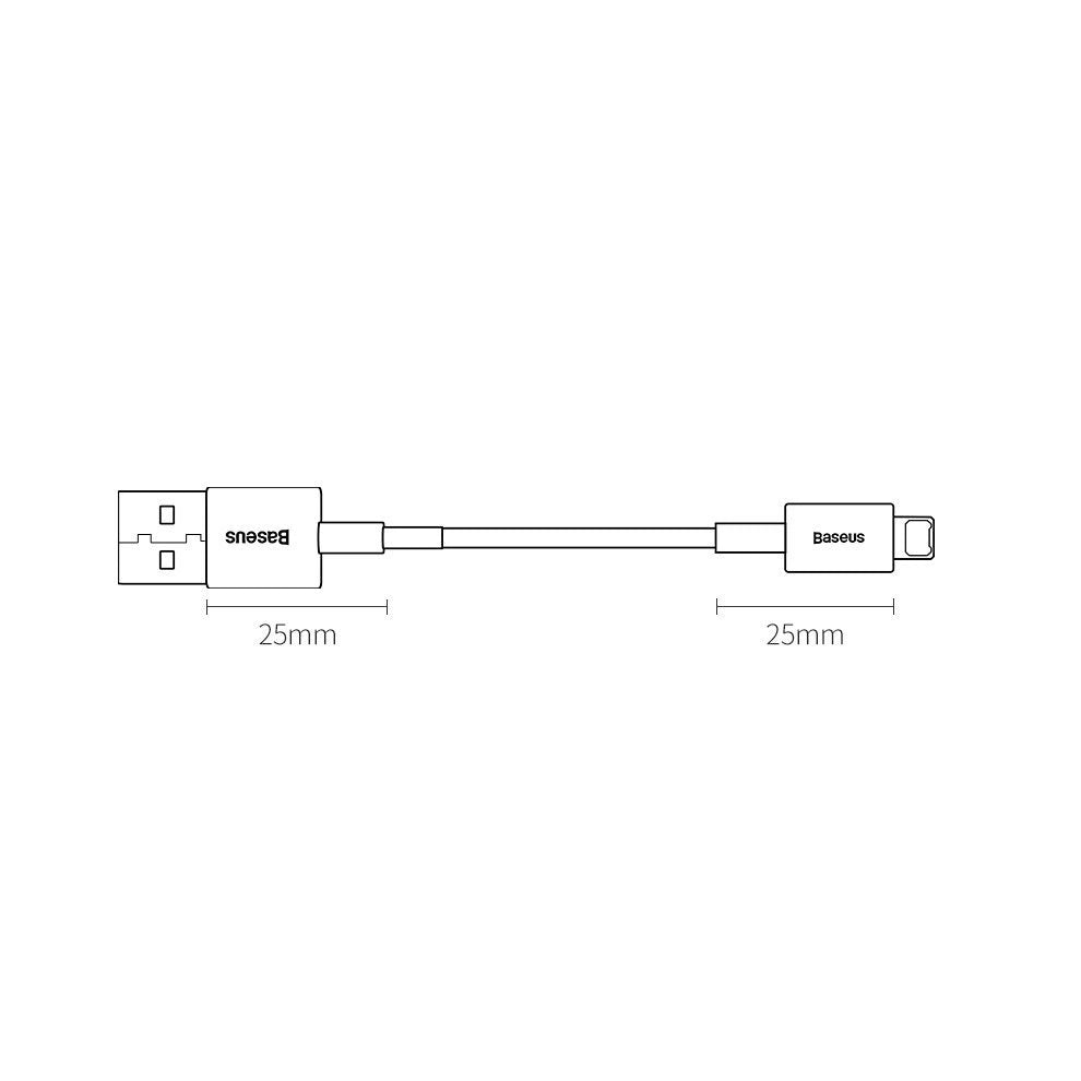 Baseus Superior USB - Lightning cable 2.4A 1.5 m White (CALYS-B02)_29