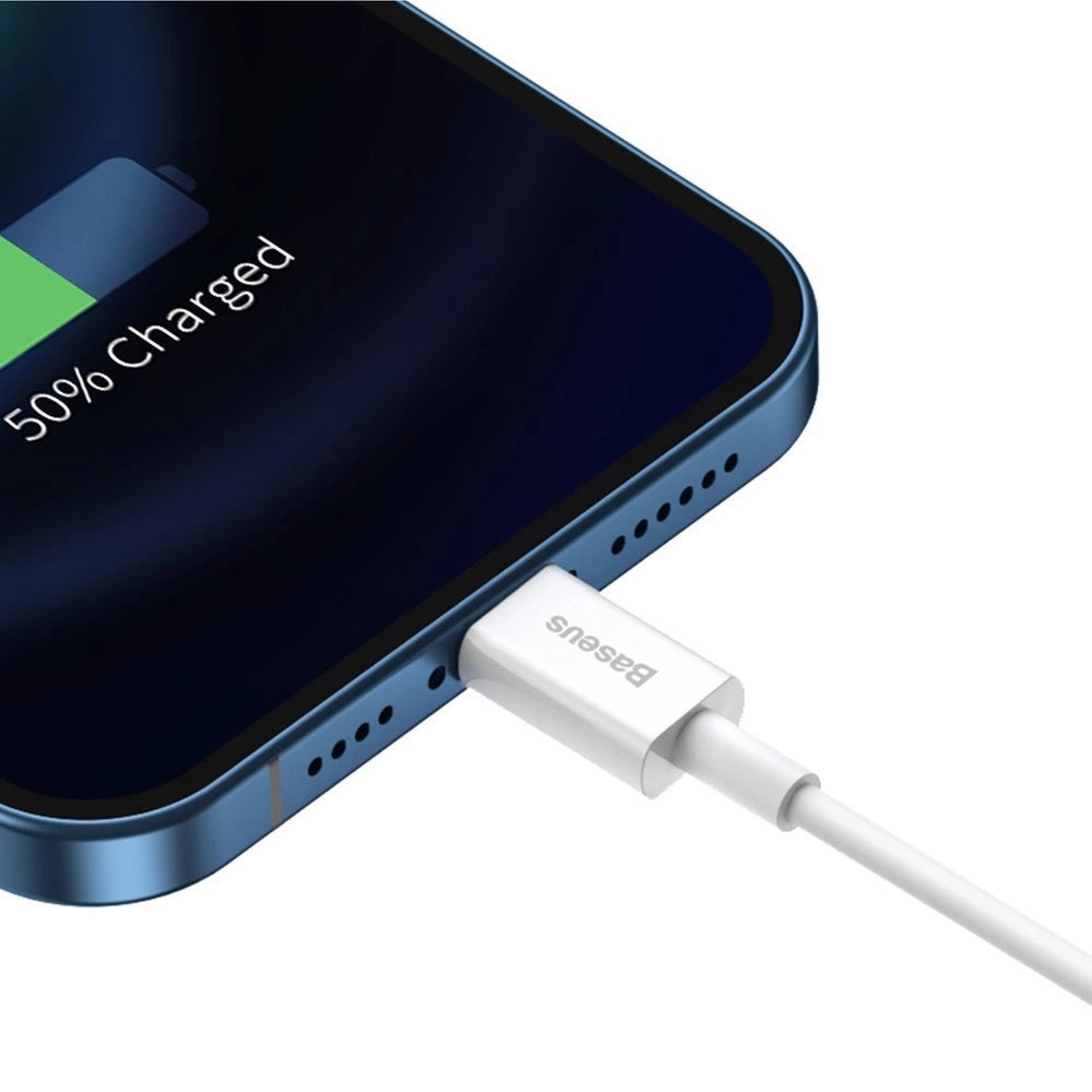 Baseus Superior USB - Lightning cable 2.4A 1.5 m White (CALYS-B02)_15