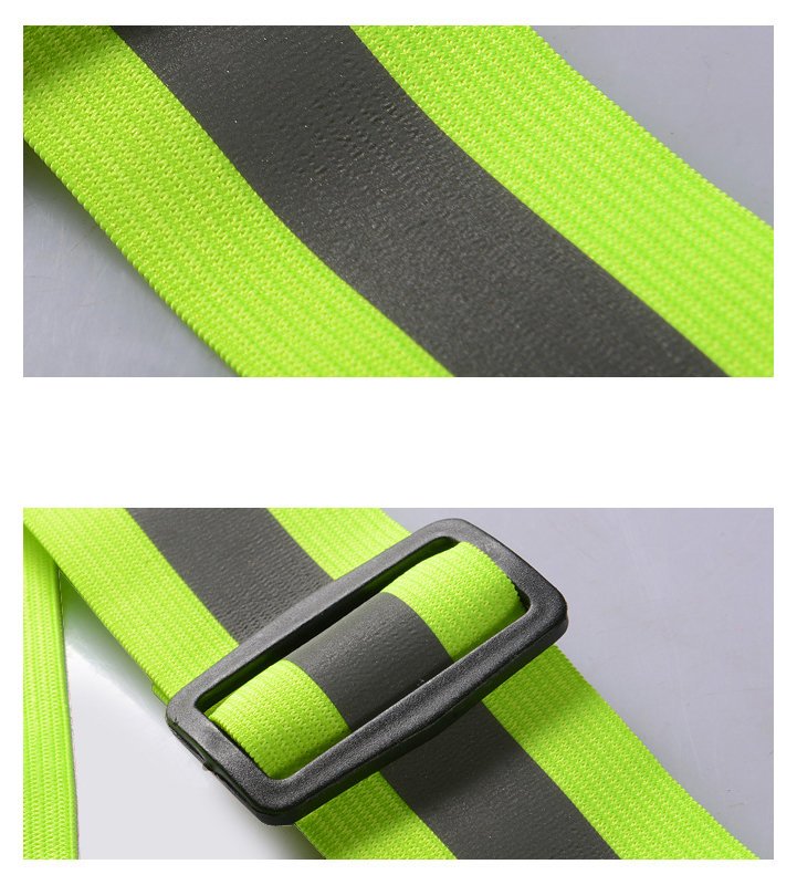Adjustable reflective harness for running bike - black_6