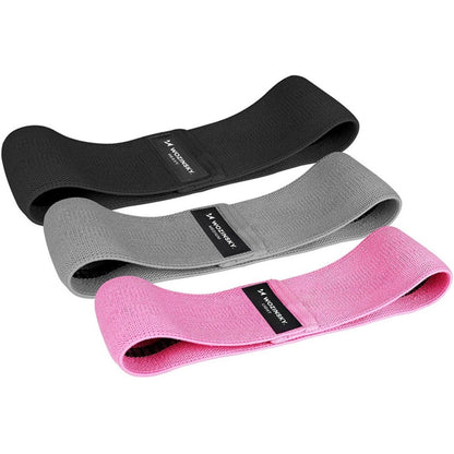 Wozinsky Set of 3x Fabric Resistance Bands Resistance Mini Band for Yoga Crossfit Fitness (WFB-01)_0
