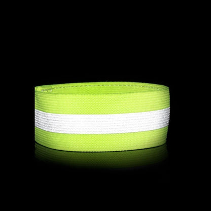 Reflective armband bicycle running velcro 4cm orange_2