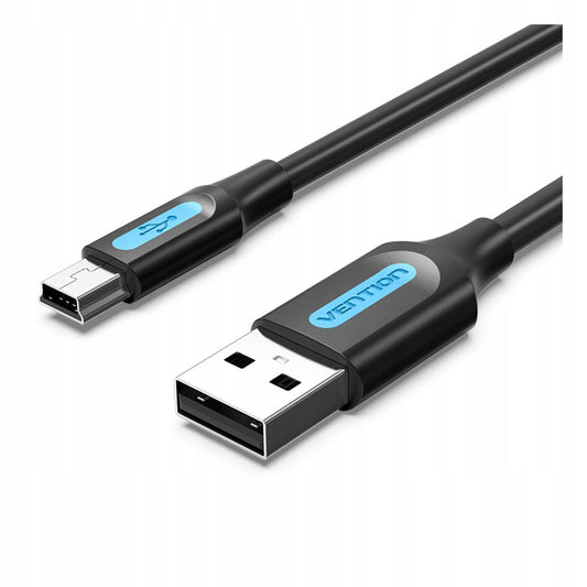 Cabo USB-A Macho para Mini USB Macho 10W 480Mbps 2m Vention VAS-A14-B200
