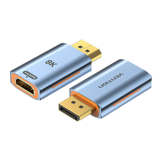 Adaptador HDMI Fêmea para DisplayPort Macho Vention HFMH0 8K 60HZ Azul