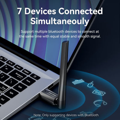 Adaptador USB para WiFi 650Mbps Vention KDTB0
